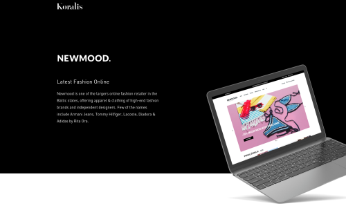 Newmood - E-commerce platform for one of the largest online fashion retailer in Baltic States. A unique and custom solution that we are very proud of