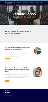 Website Creation & Copywriting - Northwoods Education