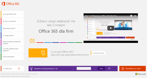 Office 365 in business - lead generation platform