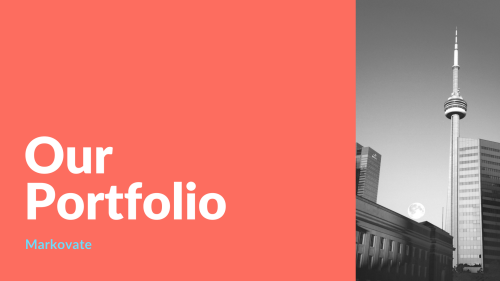 Our portfolio