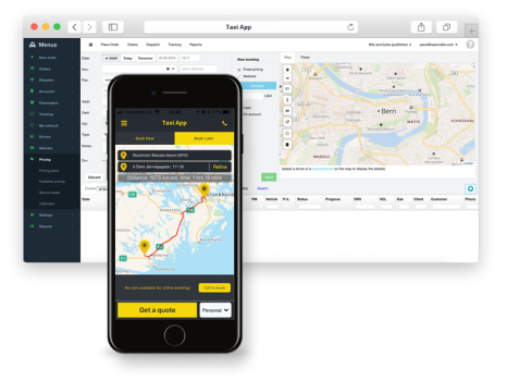Taxi booking project