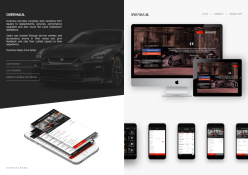 Overhaul - Mobile App (iOS/ Android) & Web App