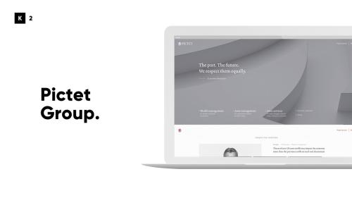 The website of one of the biggest independent banks in Switzerland.