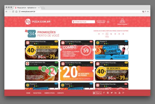 Pizza.com.br - coupons portal
