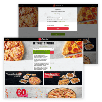 Tillster Platform - PizzaHut Thailand & Canada