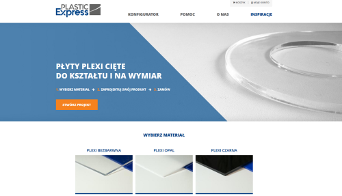 Online store prepared and implemented on our proprietary platform