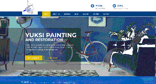 Web Development for Yuksi Painting
