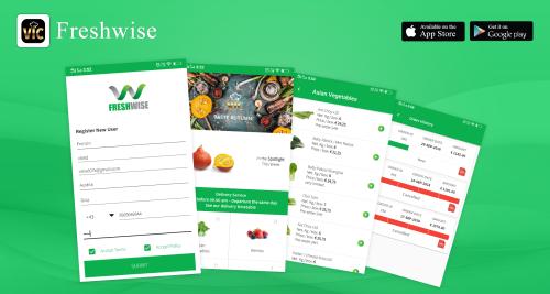 Vegetable & Grocery Shopping App