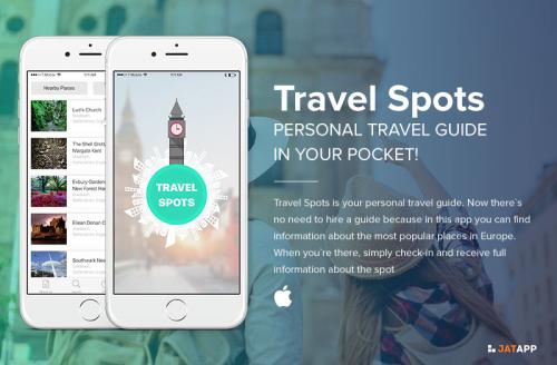 Mobile App Develpoment for Travel Spots