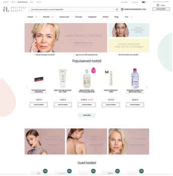 Apotheka Beauty - eCommerce Development