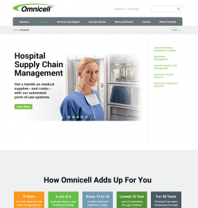Omnicell: Website Redesign
