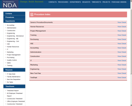Project Management Portal
