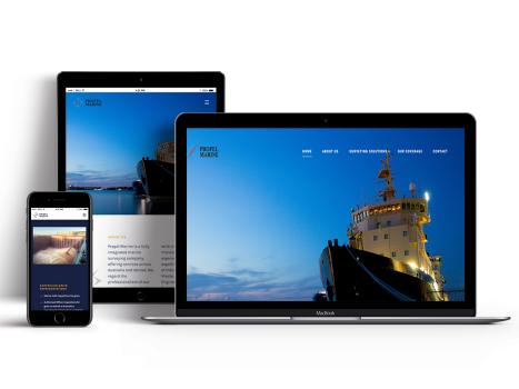 Minimal WordPress Powered Website Built From Scratch