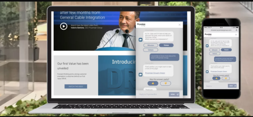 Prysmian - Chatbot and AI are transforming internal communication