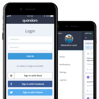 Quandora Mobile App