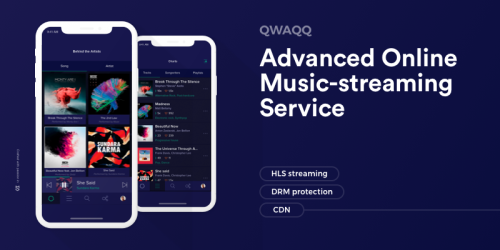 qWaqq: A digital music-streaming app aimed to promote music