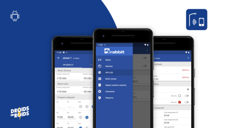 mBlue – street light control app