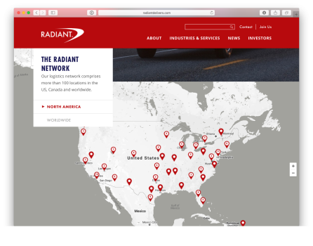 Logistics Company Location Finder