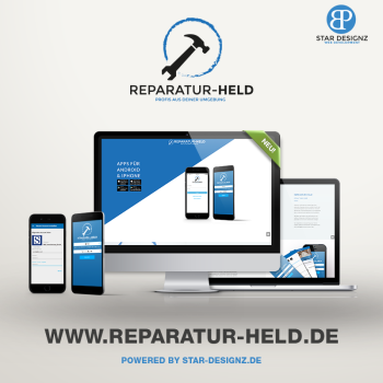 Reparatur-Held App for iOS & Android
