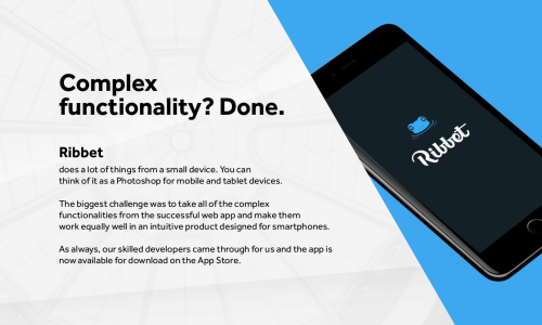 Mobile App Development for Ribbet