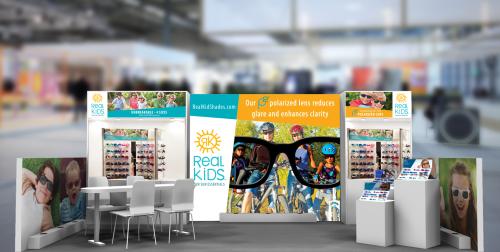 Real Kids Shades Tradeshow Booth
