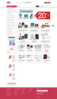 Rubber Stamp Creation (Ecommerce)