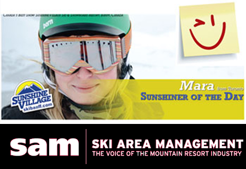 Best All-Around Social Media Execution: Sunshine Village, Alberta