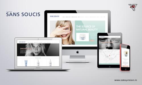Sans Soucis - E commerce website