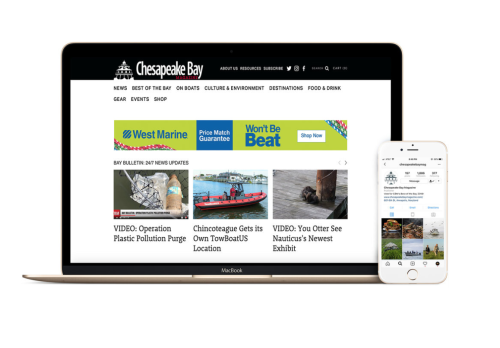 Chesapeake Bay Magazine Re-brand