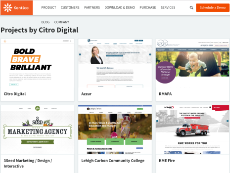 Kentico Projects