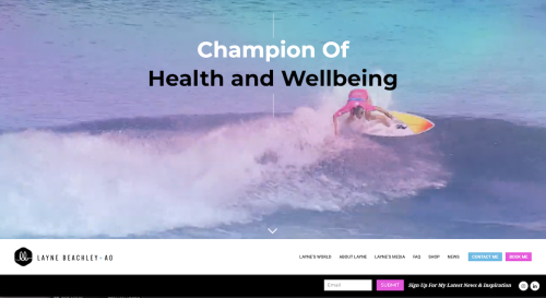 Layne Beachley - 8 Times World Champion Surfer