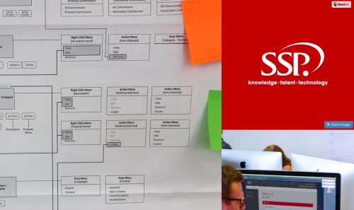 SSP B2B Portal - UX/ UI Design
