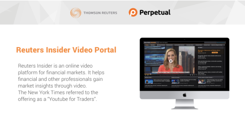 'Youtube for Traders' video portal for Reuters
