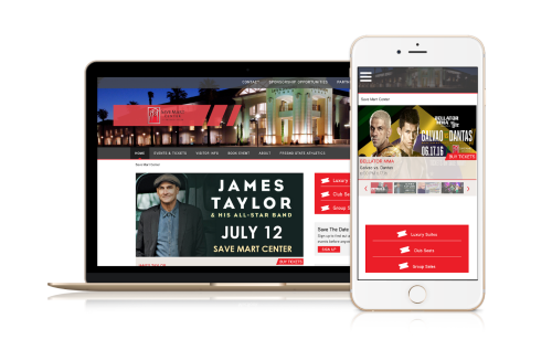 Save Mart Center Website