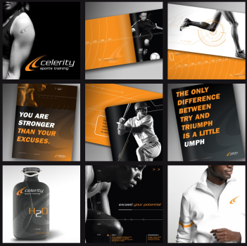Celerity Sports Training Brand Identity