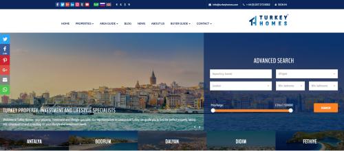 Website Design and Marketing Strategy for a Turkish Real Estate Agency
