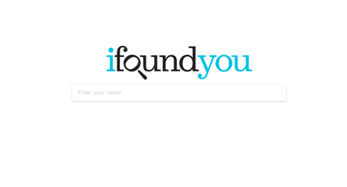 IFoundyou - Web and Mobile Application