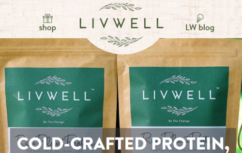 Livwell Nutrition - Ecommerce Website Magento