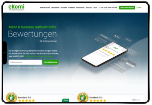 PLATFORM FOR A GERMAN FEEDBACK COMPANY