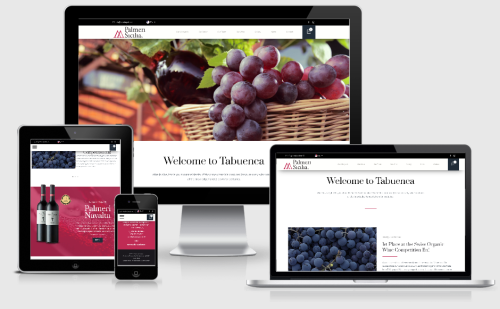 Series of wine websites