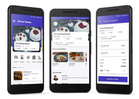 FOOD DELIVERY SERVICE APP