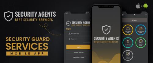 Security Guard Services – Utility Android/iPhone Mobile App
