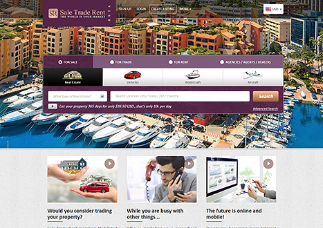 Real Estate Portal – Sell, Trade & Rent Properties, Vehicles, Watercraft & Aircraft