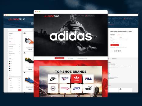 ShoeClue ECommerce Website UX/UI Design