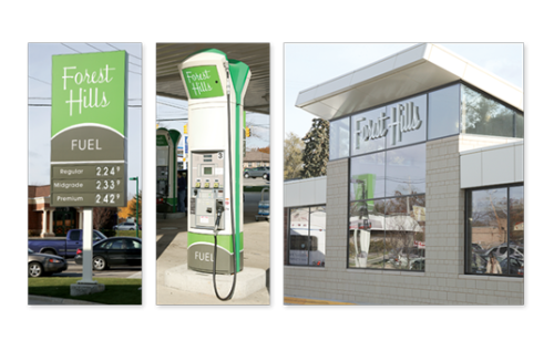 Custom Signage: Forest Hills Foods