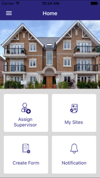 Site Management - iOS Application