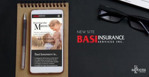 Basi Insurance - Web Design and Development