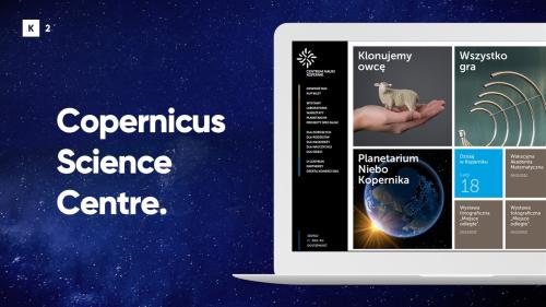 Website for the museum of science