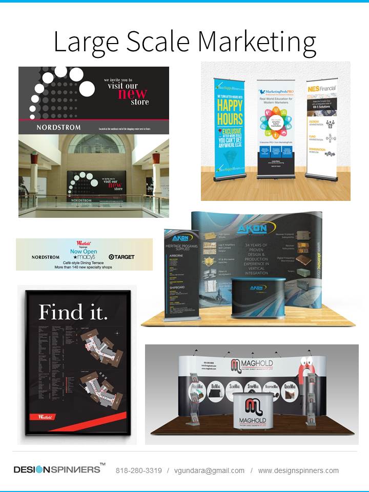 Design Spinners Large Scale Marketing