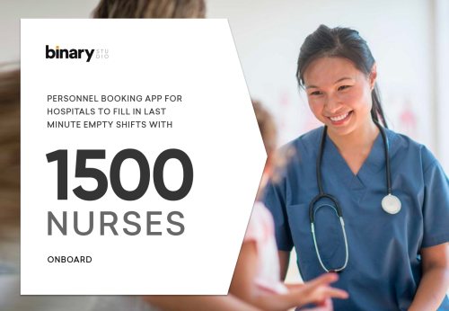 Snapnurse: a booking app for healthcare industry